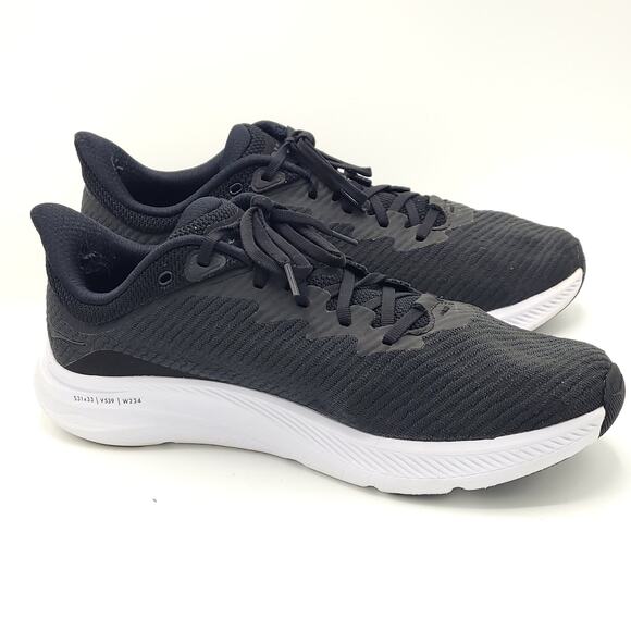 HOKA Solimar Black White 1123074-BWHT men's size 12D wide - Picture 3 of 9